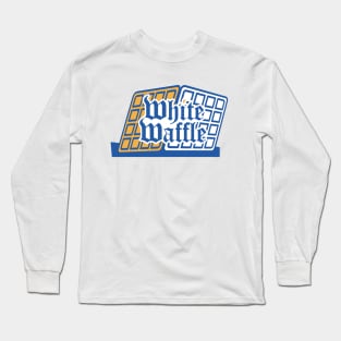 White Waffle Long Sleeve T-Shirt